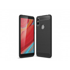 Carbon TPU púzdro pre Xiaomi Redmi S2, Y2 čierne