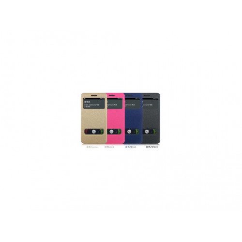 Pudini S-View Púzdro ružový pre Sony D5803 Xperia Z3 compact (Bulk)