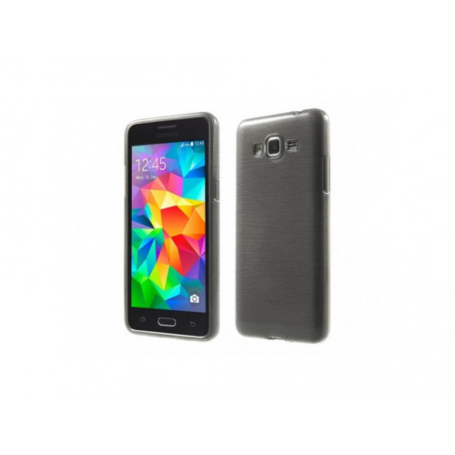 TPU púzdro leskle pre Samsung Galaxy Grand Prime G530H šede