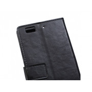 Púzdro Crazy Book ZTE Blade S6 Plus čierne Púzdro Crazy Book ZTE Blade S6 Plus čierne