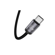 JELLICO Kábel B27 USB-C - USB-C PD 60W 1M čierny JELLICO Kábel B27 USB-C - USB-C PD 60W 1M čierny