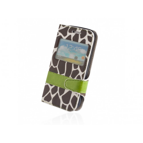 Smart Safari Púzdro pre Samsung G3500 Giraffe Smart Safari Púzdro pre Samsung G3500 Giraffe