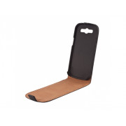 Puzdro Samsung I9300 Galaxy S III SLIGO ELEGANCE VERTIKAL čierne