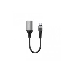 XO adapter OTG NB201 USB - microUSB čierny