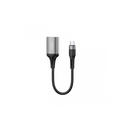 XO adapter OTG NB201 USB - microUSB čierny XO adapter OTG NB201 USB - microUSB čierny