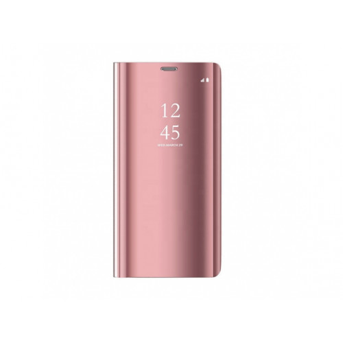 Smart Clear View Knižkový obal Samsung A11 ružový