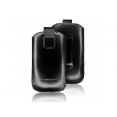 PUZDRO SLIM FORCELL HTC DESIRE C/S5360 Galaxy Y/S6500 GALAXY MINI 2/LG L3 ČIERNE