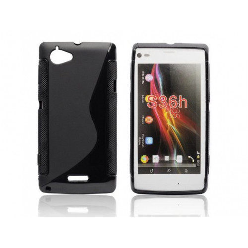PÚZDRO SONY XPERIA L C2105 SILICON VZOR S ČIERNE PÚZDRO SONY XPERIA L C2105 SILICON VZOR S ČIERNE