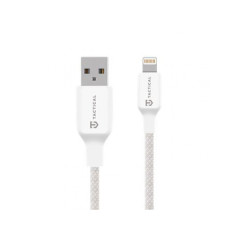 Tactical Stitch Thread Cable USB-A/Lightning 2m biely