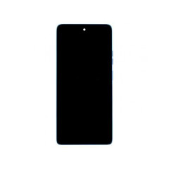 Motorola G75 5G LCD Displej + Dotykové Doska + Predný Kryt Aqua Blue (Service Pack)
