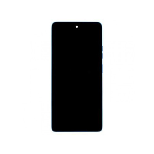 Motorola G75 5G LCD Displej + Dotykové Doska + Predný Kryt Aqua Blue (Service Pack)