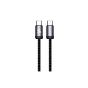 JELLICO Kábel B27 USB-C - USB-C PD 60W 1M čierny JELLICO Kábel B27 USB-C - USB-C PD 60W 1M čierny