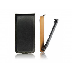 Slim flip Vertikálne Púzdro - HTC One (M8) mini čierne