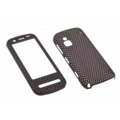 PUZDRO NOKIA C6 PLASTOVÉ GRID čierne