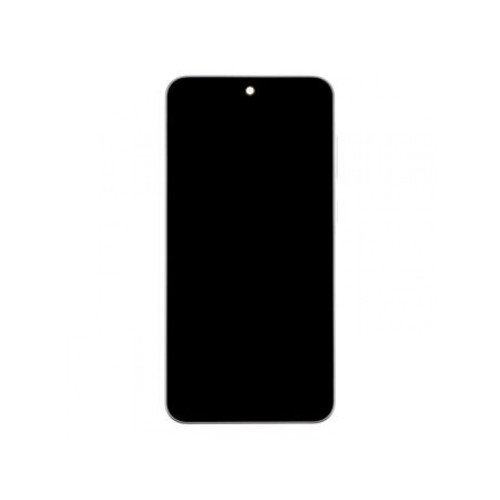 LCD display + Dotyk + Predný Kryt Samsung A366B Galaxy A36 5G biely (Service Pack)