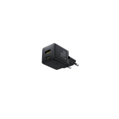 Baseus Palm Fast Nabíječka USB-A + USB-C 20W čierny