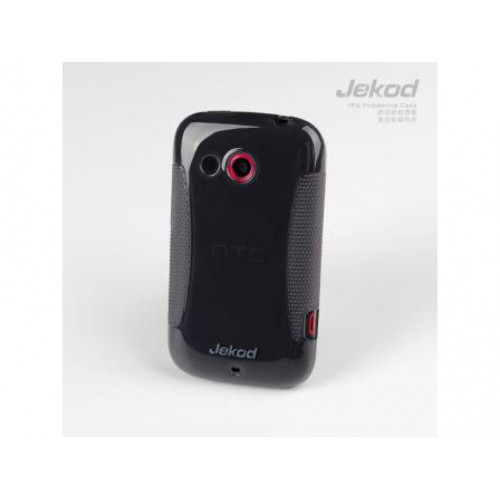JEKOD TPU Ochranné Puzdro čierne pre HTC Desire 200/10E