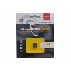 Pamäťová karta Imro microSD card 32 GB (cl.10