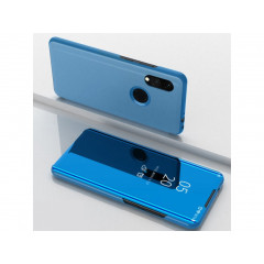 Zrkadlový Knižkový obal Huawei Y6P, Honor 9A modrý
