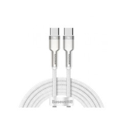 Baseus Cafule Metal Series Datový Kabel USB-C - USB-C 100W 2m biely