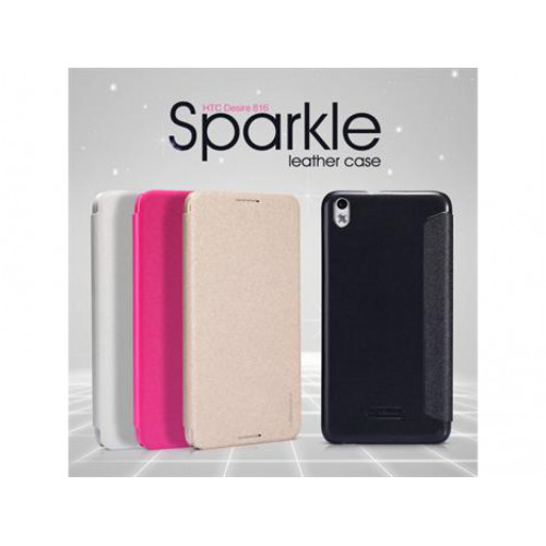 Nillkin Sparkle Folio Púzdro zlaté pre HTC Desire 816