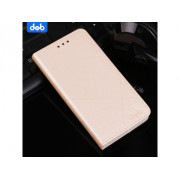 Púzdro DOB Stand Book Xiaomi Mi 5c s ochrannou fóliou zlaté Púzdro DOB Stand Book Xiaomi Mi 5c s ochrannou fóliou zlaté