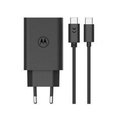 Motorola TurboPower 68W GaN Síťová nabíječka + USB-C Kabel 6.5A čierny