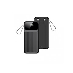 Maxlife power bank + kábel MXPB-06 PD QC 22,5W 10 000mAh čierna