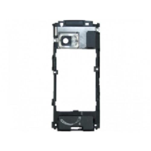 Nokia X6 stredový kryt + anténa + zvonček čierny