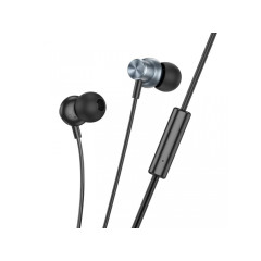 Slúchatka Jack 3,5 mm Hoco M110 metal grey