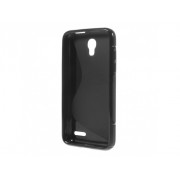 Púzdro SILICON VZOR S Alcatel One Touch Pop S3 OT-5050A OT-5050Y čierne