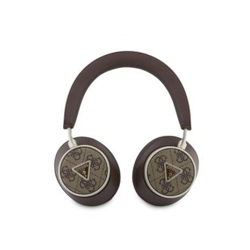 Guess PU 4G Triangle Logo ENC Bezdrátová Sluchátka Brown Guess PU 4G Triangle Logo ENC Bezdrátová Sluchátka Brown