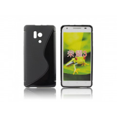 Púzdro HUAWEI Honor 3 silicon vzor S čierne