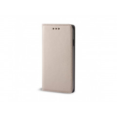 Smart Magnet knižkový obal Samsung Galaxy A21 zlatý