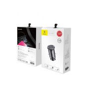 Baseus Autonabíjačka Grain 2USB 3,1A čierna