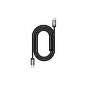 JELLICO Kábel B27 USB-C - USB-C PD 60W 1M čierny JELLICO Kábel B27 USB-C - USB-C PD 60W 1M čierny