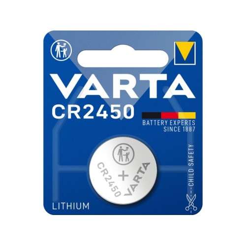 Varta Batéria Lithium CR2450 3V 1ks Varta Batéria Lithium CR2450 3V 1ks