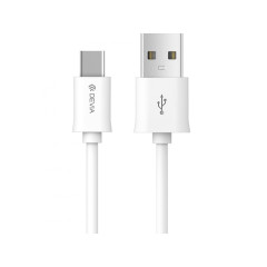 Devia Smart Kábel USB - USB-C 1,0 m 2,1A white