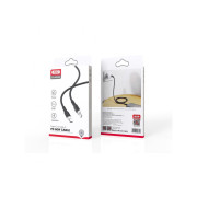 XO Kábel NB208B PD USB-C - USB-C 1,0m 60W čierny XO Kábel NB208B PD USB-C - USB-C 1,0m 60W čierny