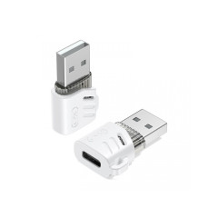 XO adaptér NB256D USB-C - USB biely