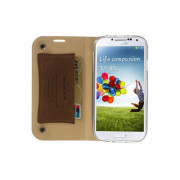 Púzdro ZHUDIAO book Samsung Galaxy S4, I9500, I9505, ružove