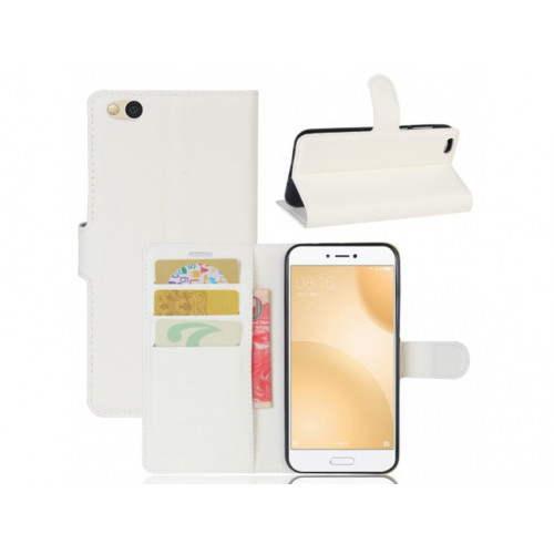 Púzdro DOB Litchi Book Xiaomi Mi 5c biele Púzdro DOB Litchi Book Xiaomi Mi 5c biele