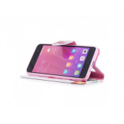 Púzdro Wallet book ZTE Blade A520 motýľ a kvety
