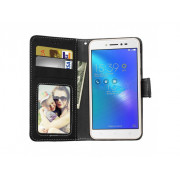 Púzdro Wallet Stand book Asus Zenfone Live ZB501KL čierne Púzdro Wallet Stand book Asus Zenfone Live ZB501KL čierne
