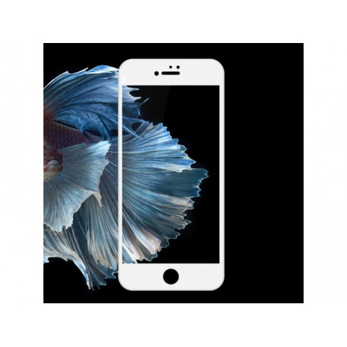 5D Full Glue Ochranné tvrdené sklo iPhone 7 Plus / 8 Plus biele