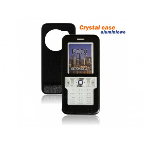 PÚZDRO SONY ERICSSON K550 ALUMINIUM ČIERNE