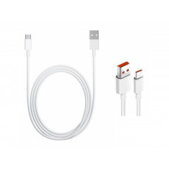 Xiaomi Original Type C 6A Datový Kabel biely (Bulk)
