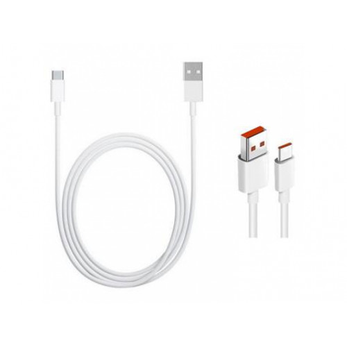 Xiaomi Original Type C 6A Datový Kabel biely (Bulk) Xiaomi Original Type C 6A Datový Kabel biely (Bulk)