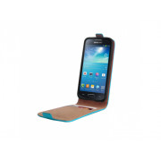 Kožené púzdro PLUS New SONY Xperia E4 teal Kožené púzdro PLUS New SONY Xperia E4 teal