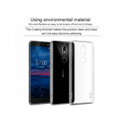 IMAK crystal pevné plastické púzdro pre Nokia 7 Transparent